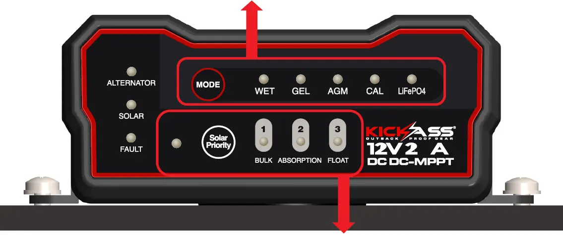 KICKASS DCDC 20A-CAR 20 Amp DC-DC Charger with MPPT Solar Controller 04