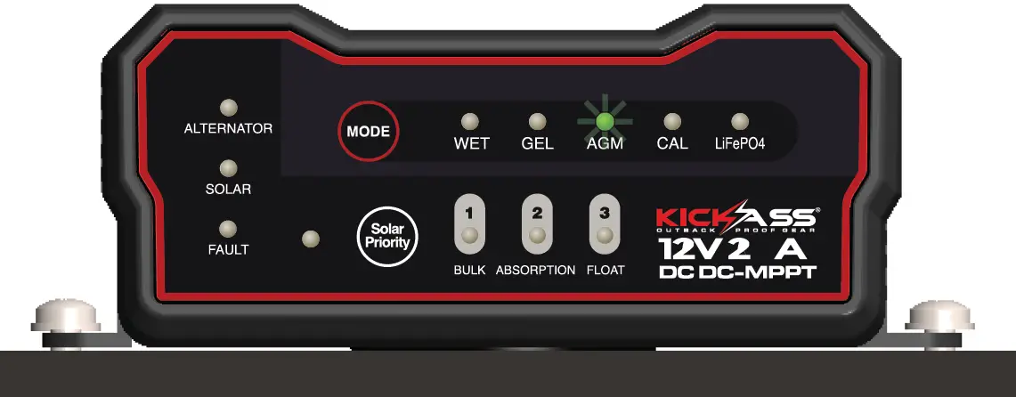 KICKASS DCDC 20A-CAR 20 Amp DC-DC Charger with MPPT Solar Controller 07