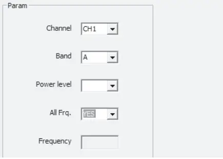 FrSky Scout VS600-interface is below