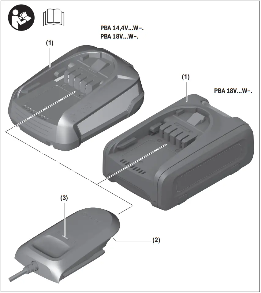 BOSCH AL 1810 CV 18V Cordless Li-ion Battery Charger A4