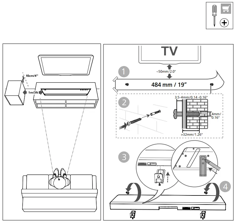 PHILIPS TAB7807 7000 Series Wireless Subwoofer - fig 4