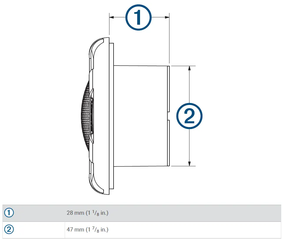 FUSION SG-TW10 Signature Series Component Tweeter fig 4