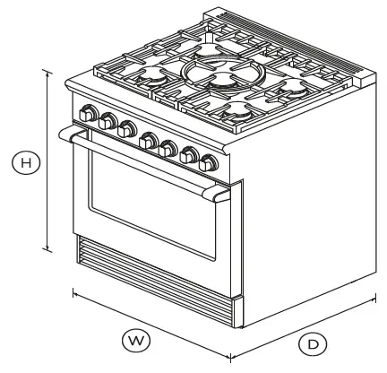 FISHER PAYKEL RDV2-305-N-N 30-Inch Dual Fuel Range-1