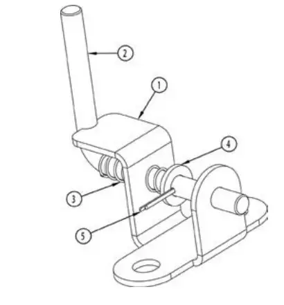 GENERAL PUMP DHRA50150 Pressure Washer Steel Hose Reel - Parts 3