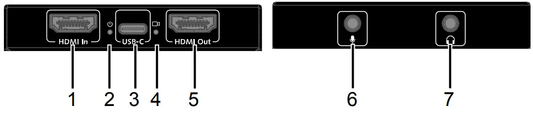 AV Access 4KVC00 USB 3 0 HDMI Video Capture - Panel