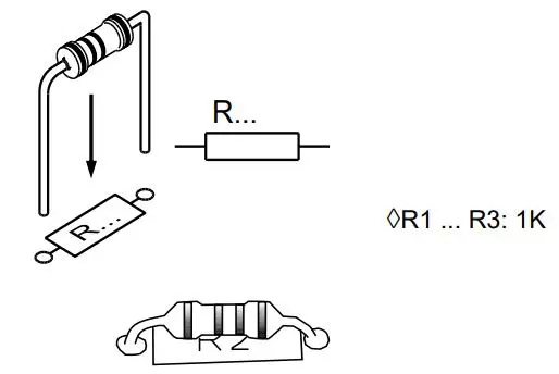 velleman WST111 Adjustable Interval Timer Kit User Manual - Resistor
