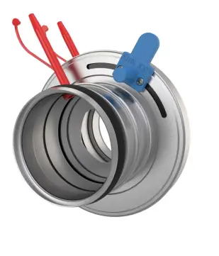 systemair SPI-100 C Extract Air Iris Damper FIG (1)