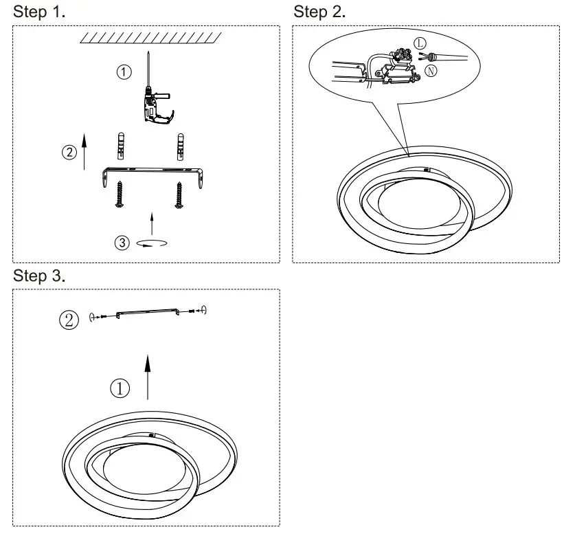 NOVA LIFE 57590-040-71 Radius Pendant Ceiling Lamp - Fig 1