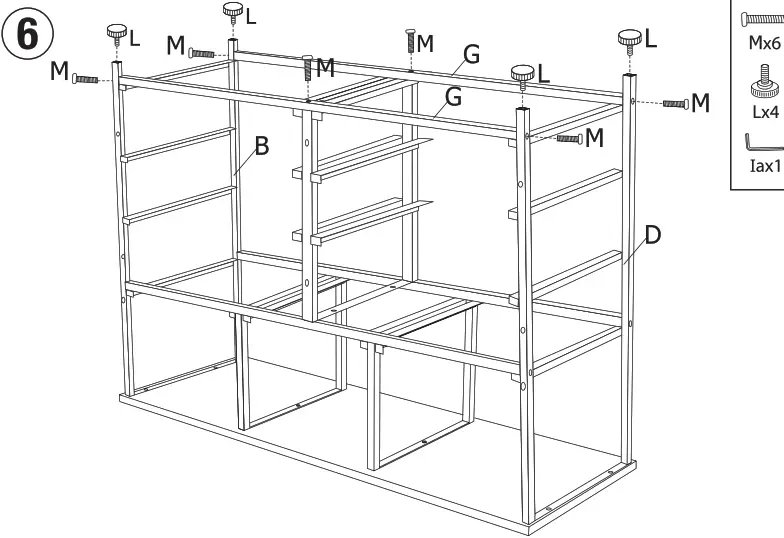SORBUS DRW-9D-RUB 9 Drawer Storage - fig6