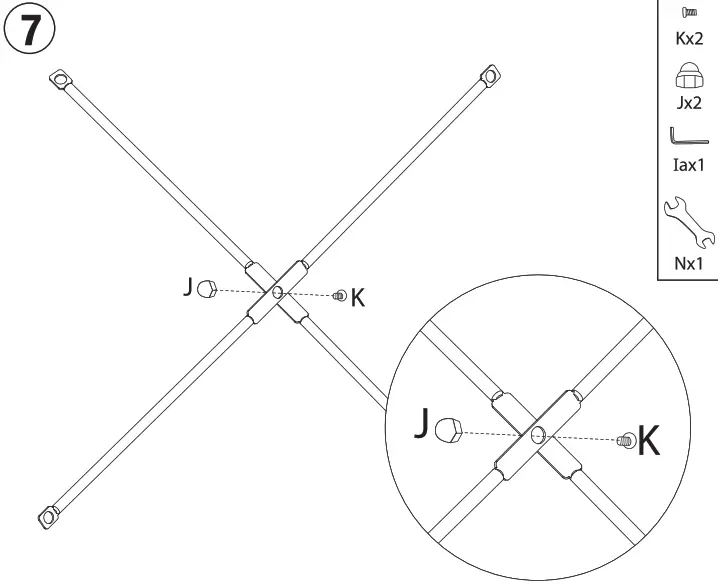 SORBUS DRW-9D-RUB 9 Drawer Storage - fig7