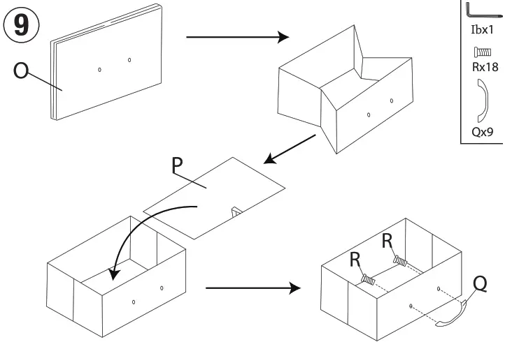 SORBUS DRW-9D-RUB 9 Drawer Storage - fig9