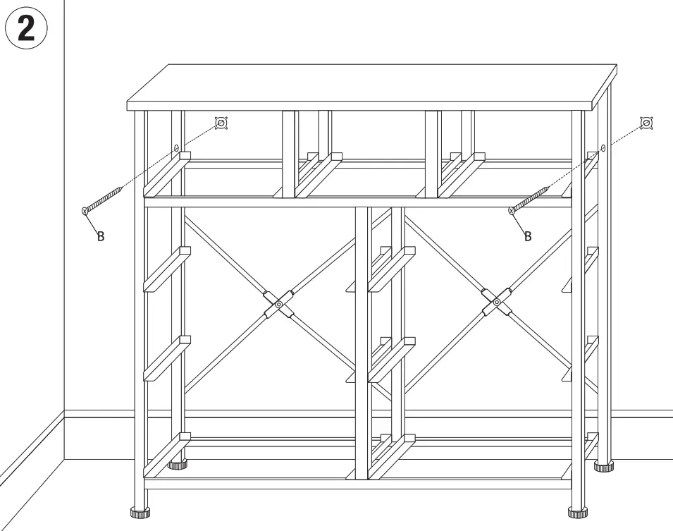 SORBUS DRW-9D-RUB 9 Drawer Storage - step 2