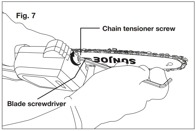 SUNJOE SWJ800E-RM Electric Pole Chain Saw - fig 20