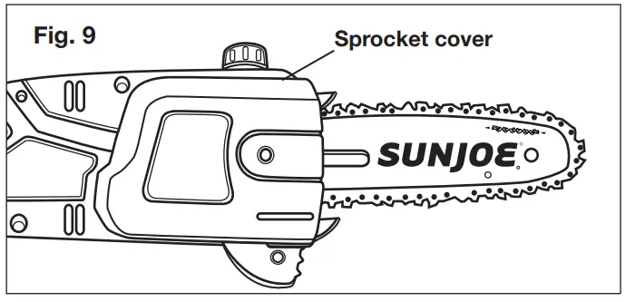 SUNJOE SWJ800E-RM Electric Pole Chain Saw - fig 22