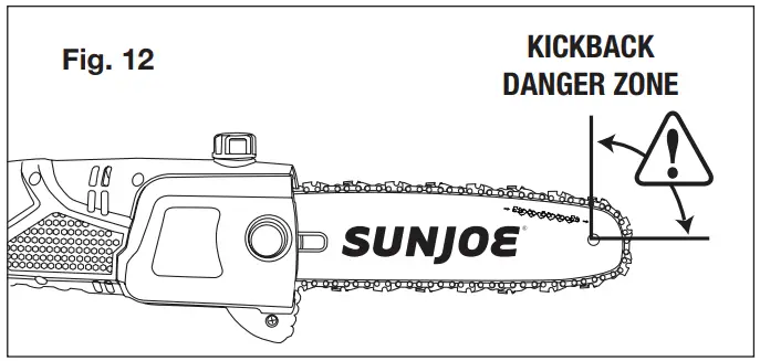 SUNJOE SWJ800E-RM Electric Pole Chain Saw - fig 25