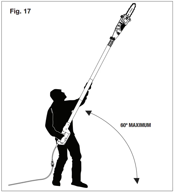 SUNJOE SWJ800E-RM Electric Pole Chain Saw - fig 30