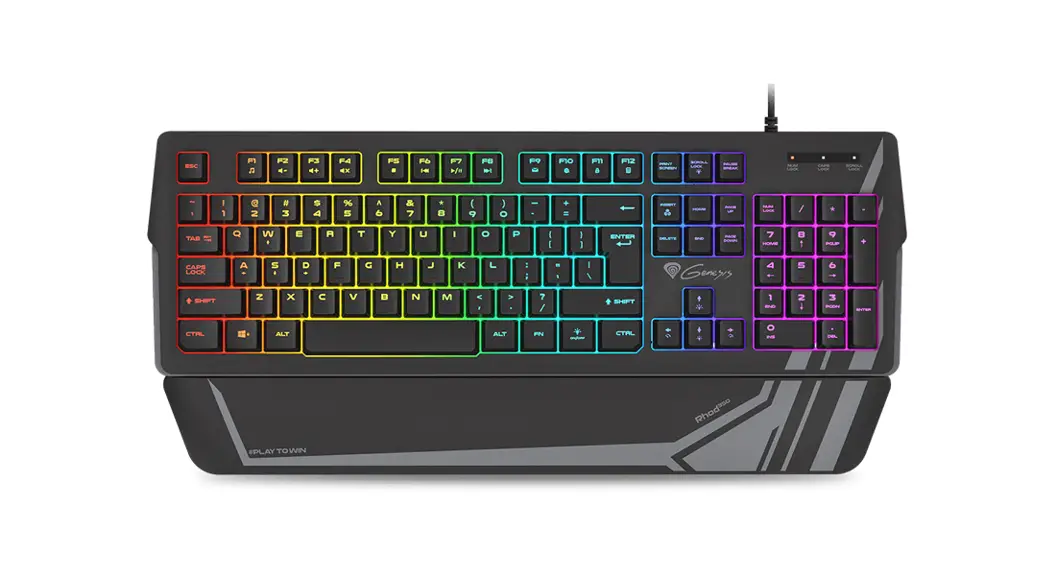 Genesis Rhod 350 Rgb Gaming Corded Keyboard Installation Guide