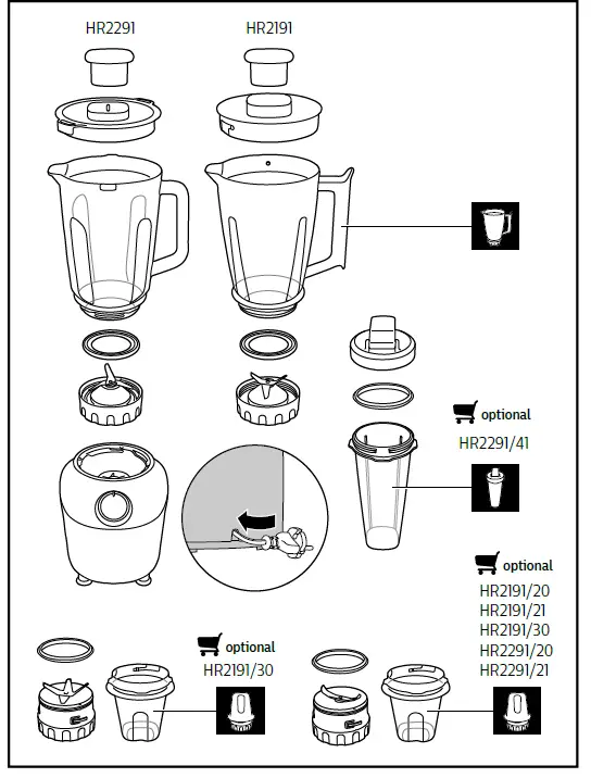 PHILIPS HR2291 3000 Series Blender fig (1)