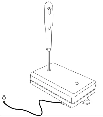 DAN DRYER 3192 Column Large Capacity Hand Sanitiser - screwdriver