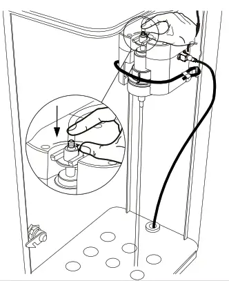 DAN DRYER 3192 Column Large Capacity Hand Sanitiser - tube