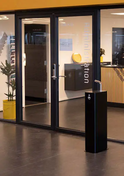 DAN DRYER 3192 Column Large Capacity Hand Sanitiser