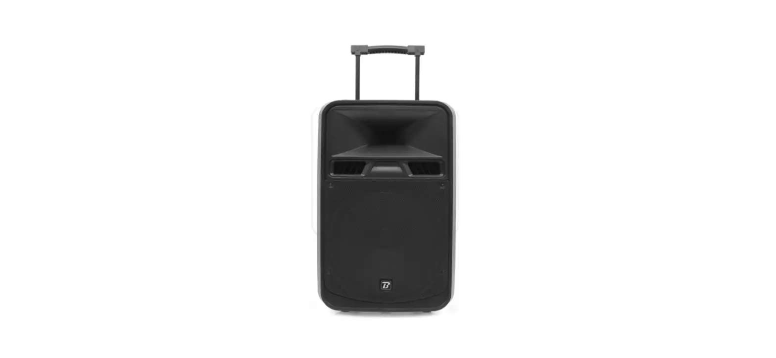 Boomtonedj Com Travelsound15-vhf Portable Pa System On Battery With Microphones User Manual