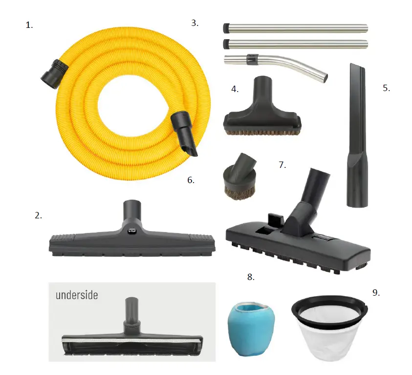 V-TUF D110 Wet and Dry Industrial Vacuum Cleaner FIG 1