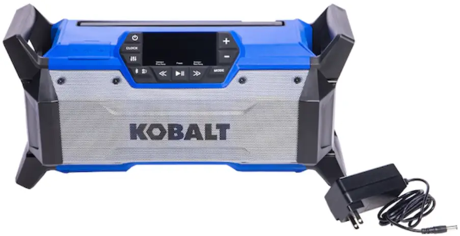 KOBALT KJR 1040-03 40V Portable Hybrid Radio & Bluetooth Speaker