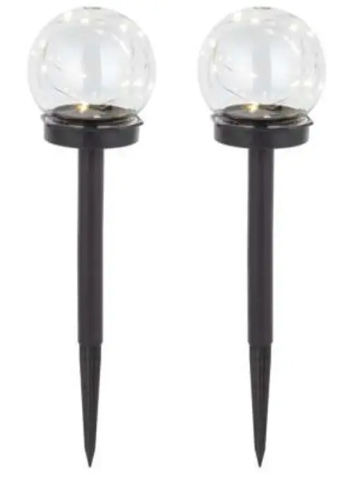 Wetelux 967676 Solar Led Garden Light Instruction Manual