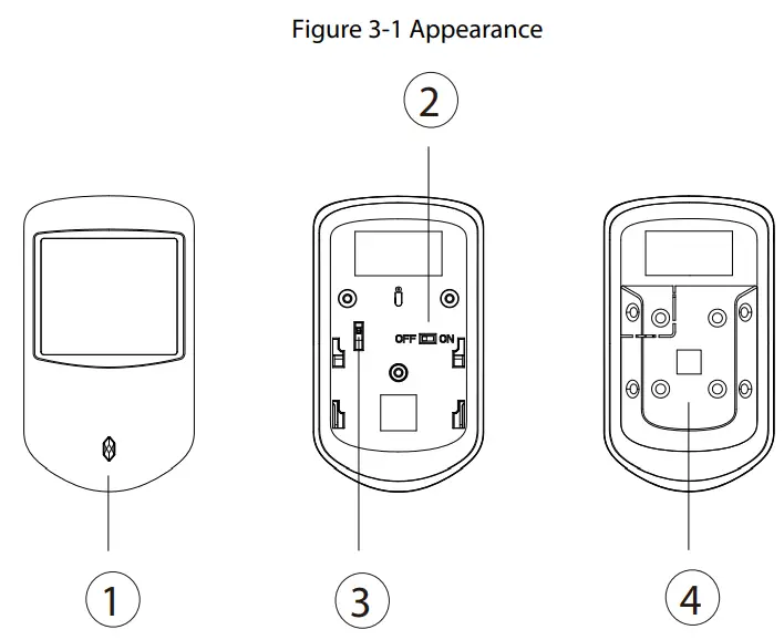 dahua ARD1233 W2 Wireless PIR Detector-fig1