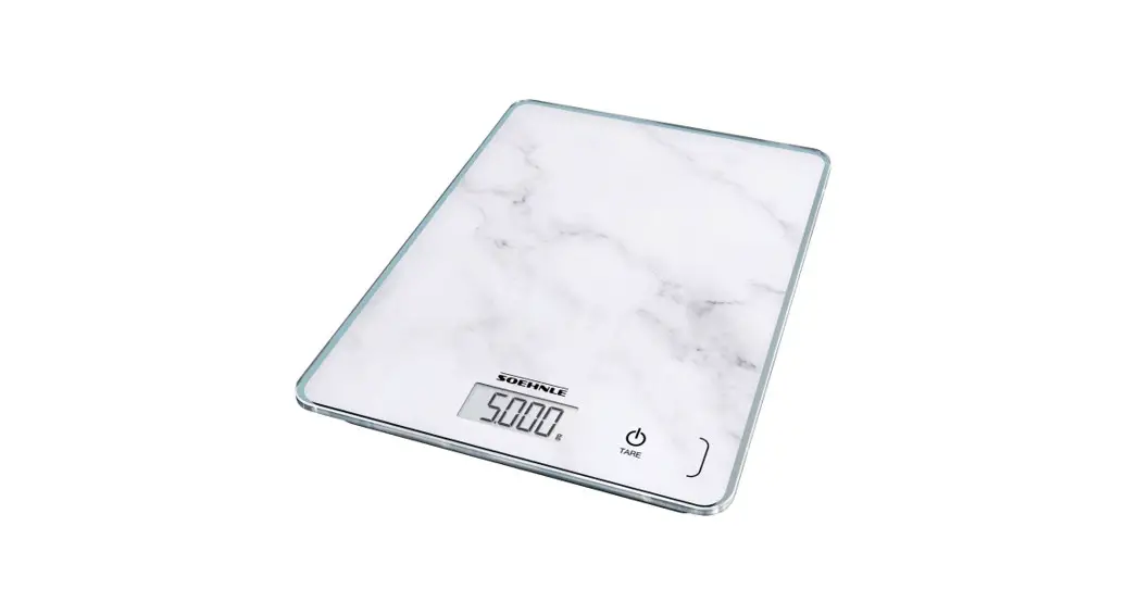 Soehnle Page Compact 300 Marble Digital Kitchen Scales Instruction Manual