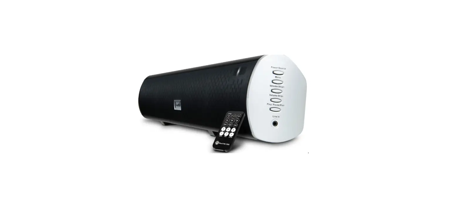 Gogroove Ggbssbr100bkus Tv Sound Bar Wireless Bluetooth Speaker User Manual