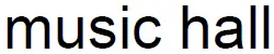 Music Hall LOGO