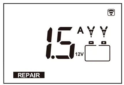 TYPE S AC532577 26A WiFi Battery Charger and Maintainer - battery timer 13