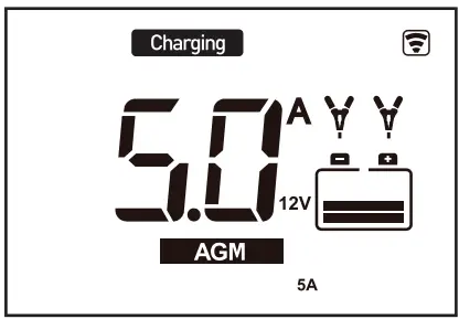 TYPE S AC532577 26A WiFi Battery Charger and Maintainer - battery timer 16