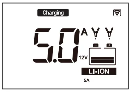 TYPE S AC532577 26A WiFi Battery Charger and Maintainer - battery timer 17