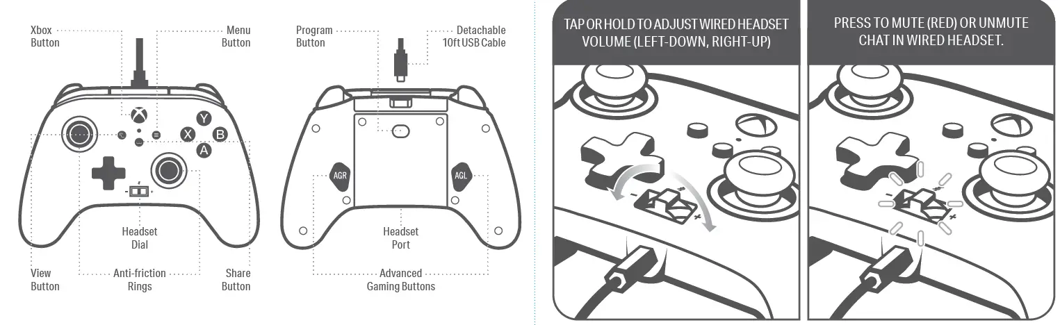 PowerA Enhanced Wired Controller for Xbox Series XS-1