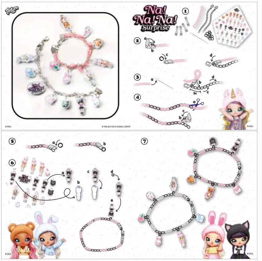 Totum Na Na Na  Surprise Charm Bracelets
