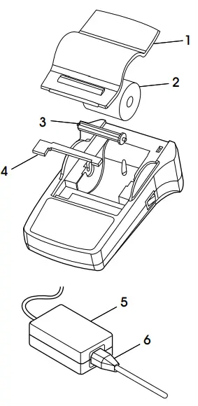 ULINE-H-8093-Ohaus-SF40A-Scale-Printer-fig19