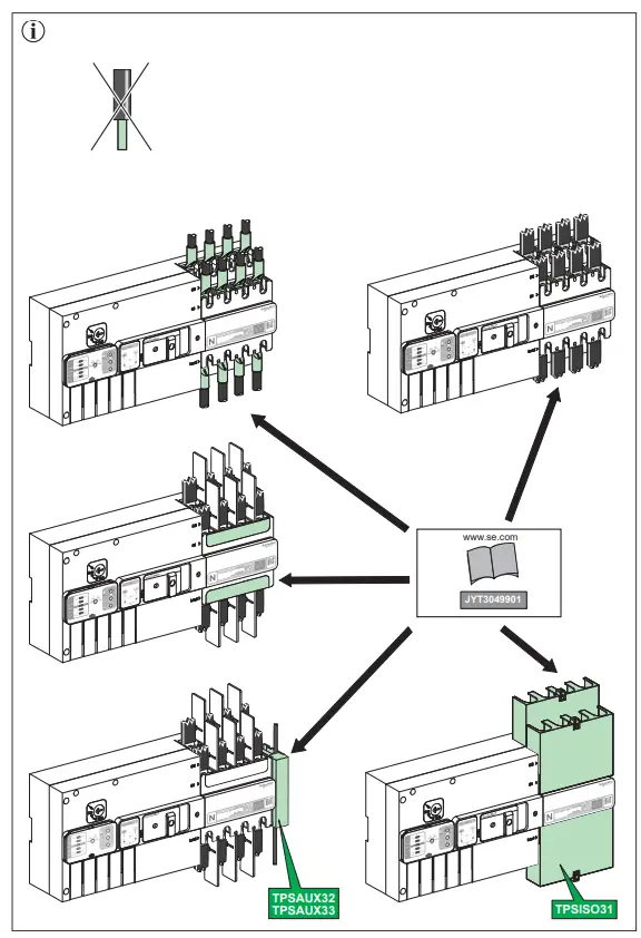 Schneider Electric PrismaSeT Installation Instruction