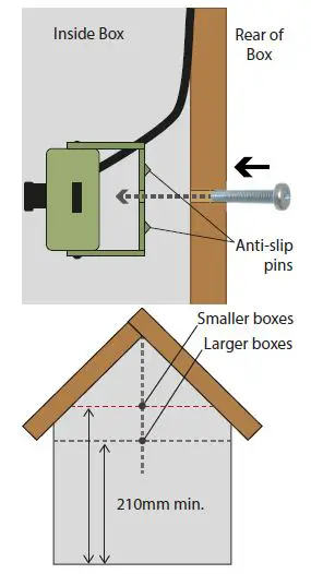 Green Feathers NCIP3WF Bird Box Camera with WiFi Connection Gen 3.0-4