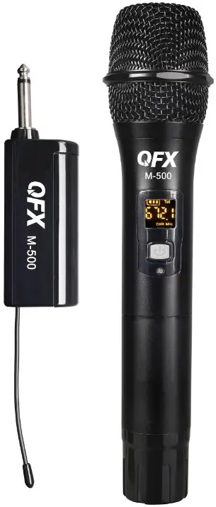 QFX M-500 Wireless Party Microphone