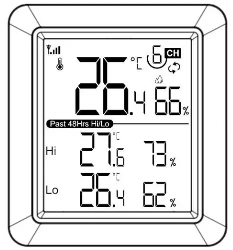 ecowitt WH0298-C Console - qr code