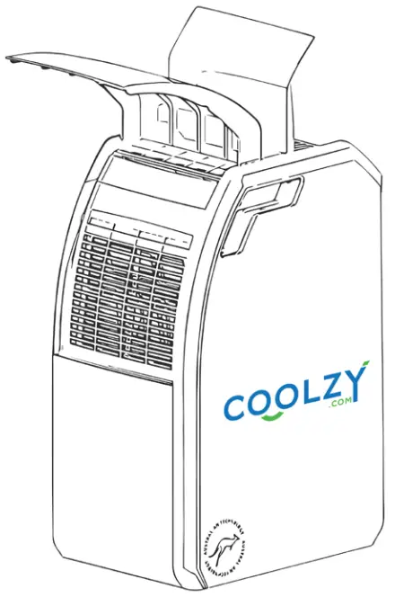 COOLZY GO PC9RB Portable Air Conditioner