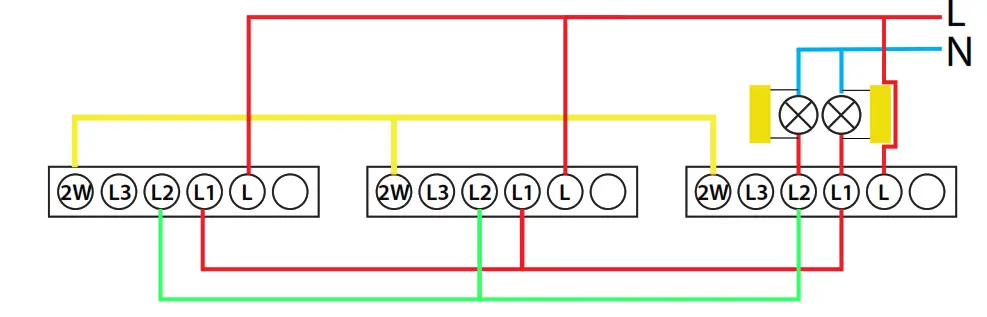 PNI CS101 2 Way 4 Way Touch Switch - fig2
