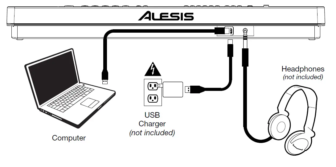 ALESIS Melody 32 32-Key Portable Keyboard 1