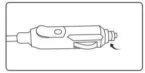 BLAUPUNKT TIF 30 DA - 12V Tyre Inflator- Steps for changing fuse 3