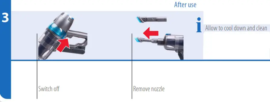 Trisa T9670 Upright Vacuum Cleaner - Use 4