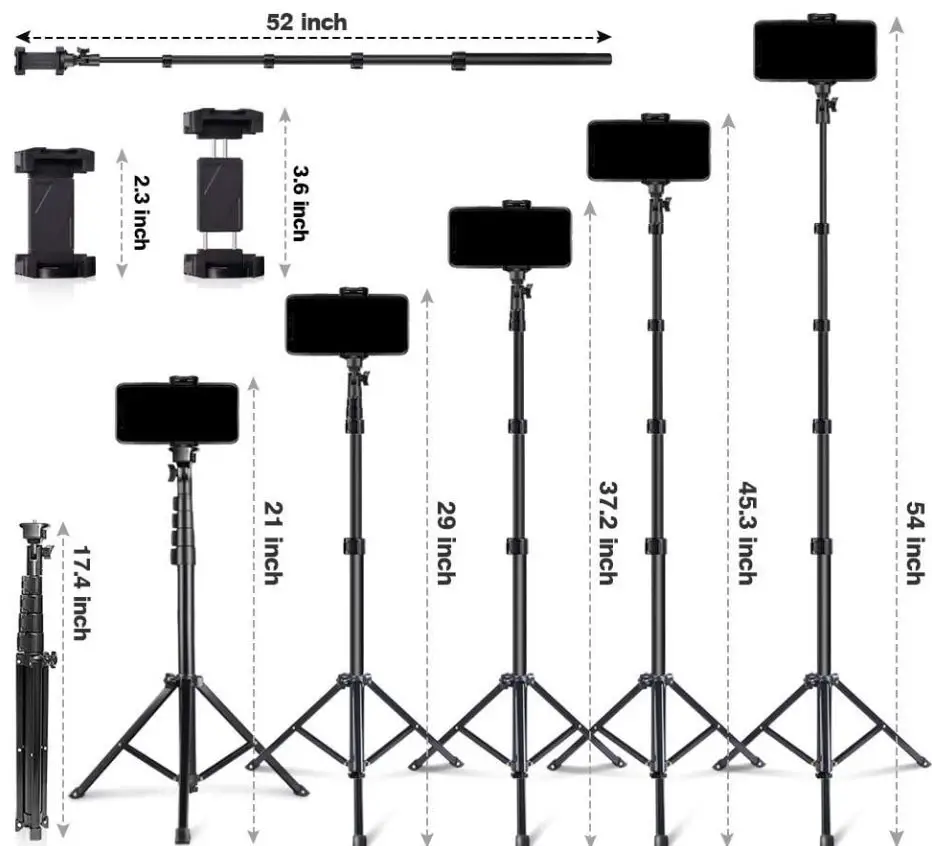 UBeesize-54-inch-Selfie-Stick-Tripod-img-1