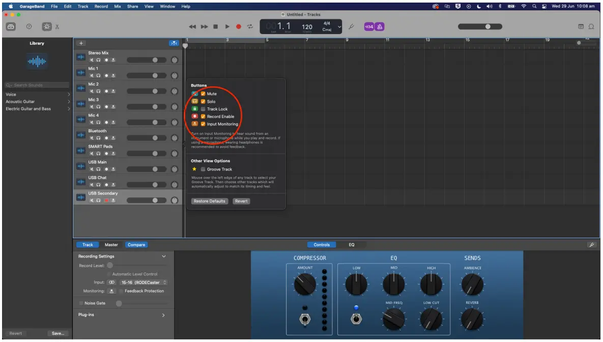 RODE CASTER PRO II Podcast Production Studio - Figure 21